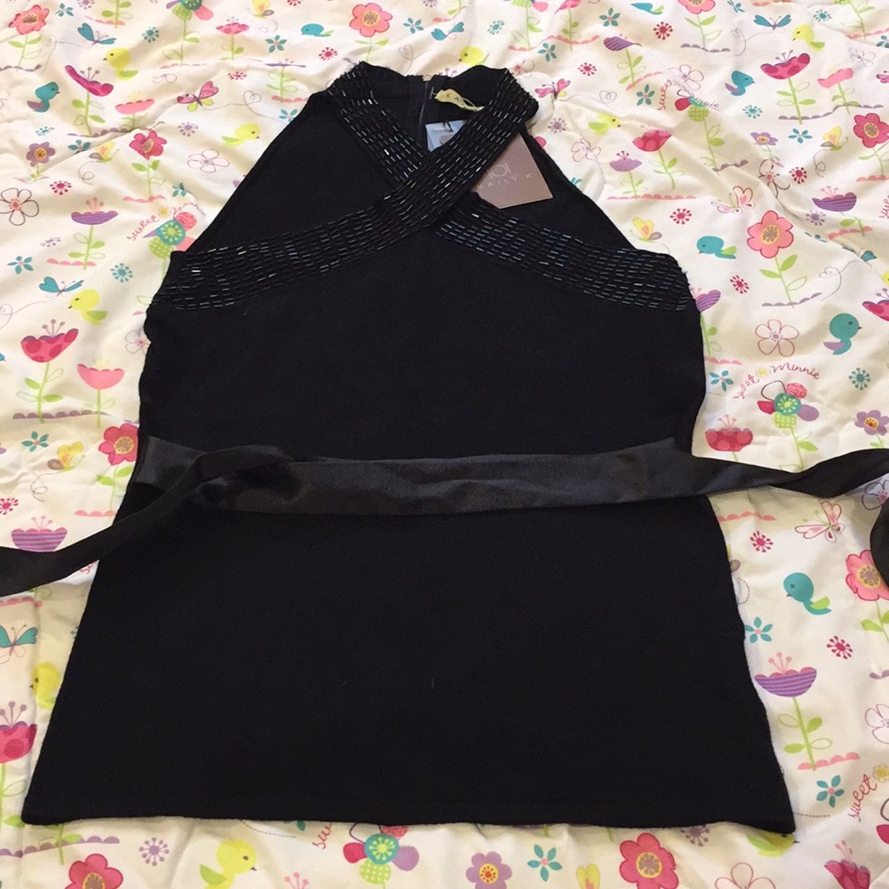 NWT Kaily K dressy sweat tank top, size M